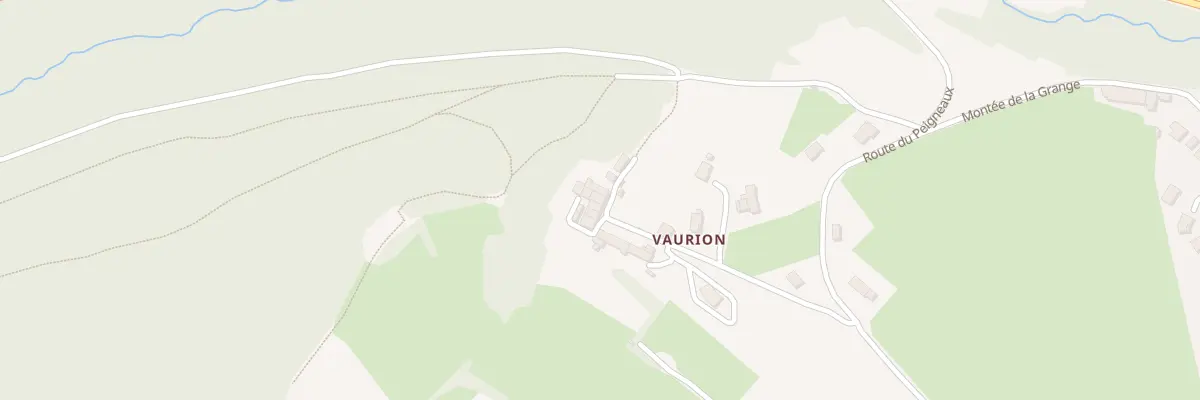 Plan du 237 All de Vaurion à Chamelet