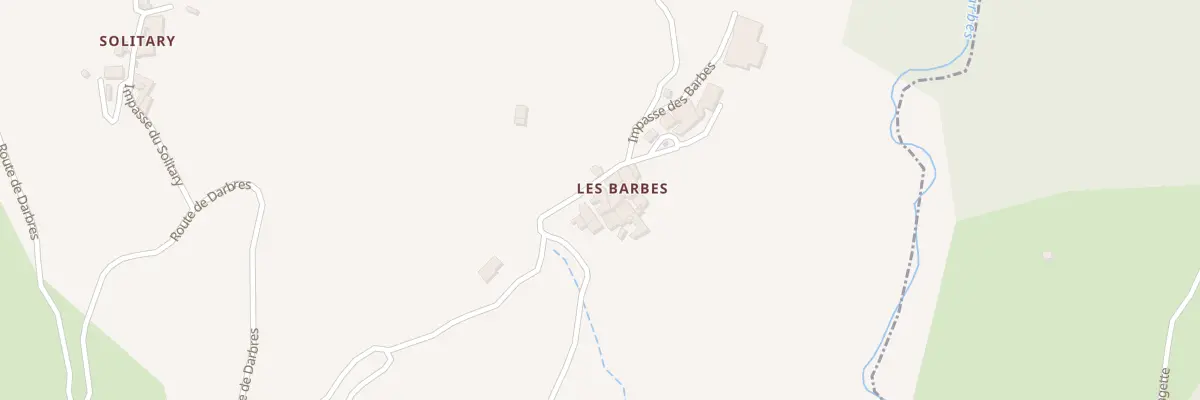Plan du 5014 Les Barbes à Saint-Laurent-sous-Coiron