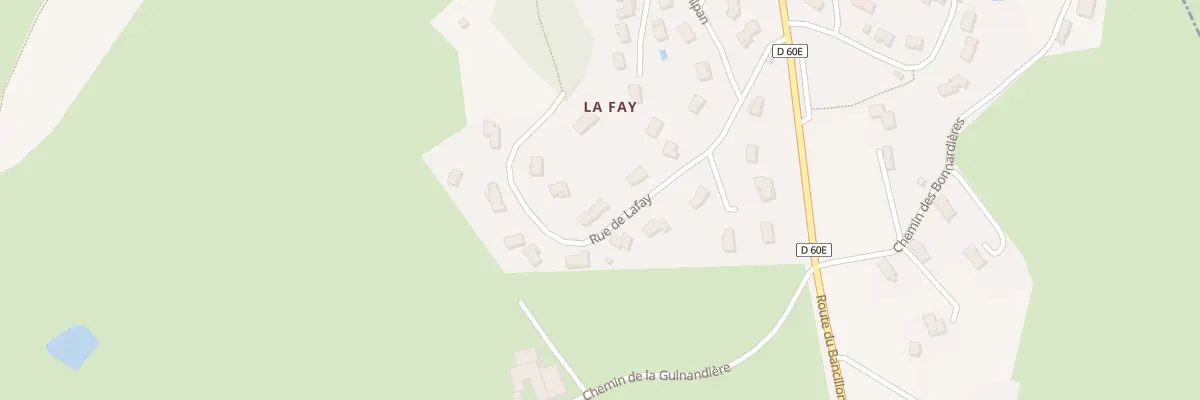 Plan du 220 Rue de Lafay à La Chapelle-sur-Coise