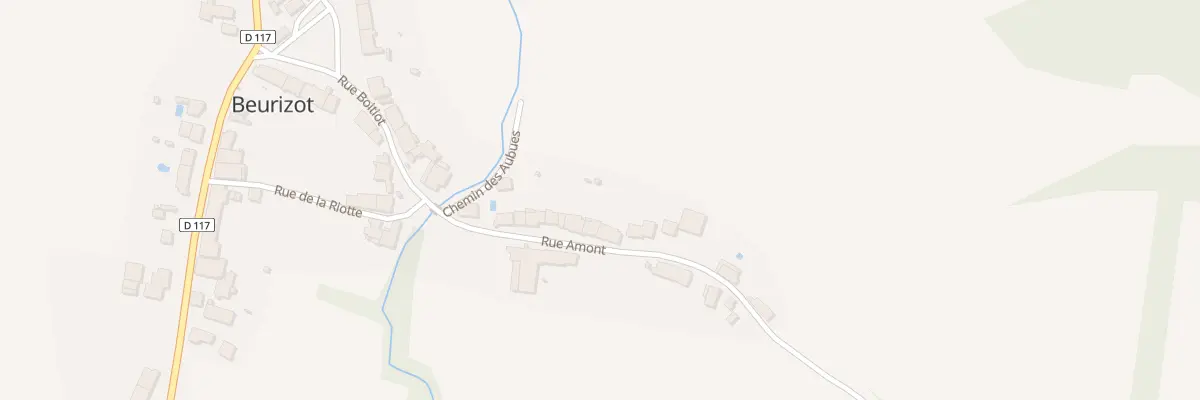 Plan du 5043 Rue Amont à Beurizot