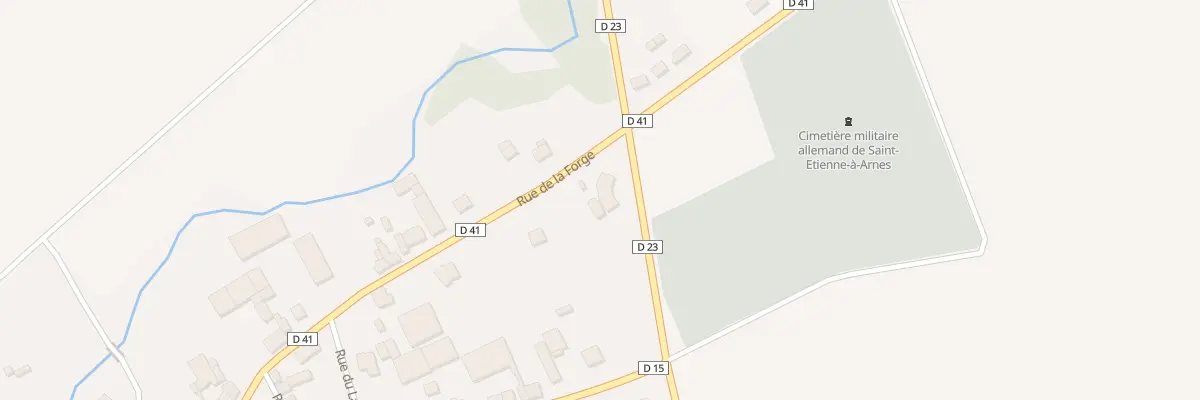 Plan du 1 Rue Somme Arne à Saint-Étienne-à-Arnes