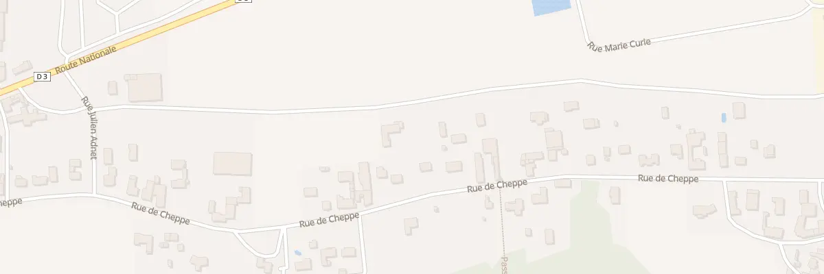 Plan du 110 Rue de la Cheppe à Courtisols
