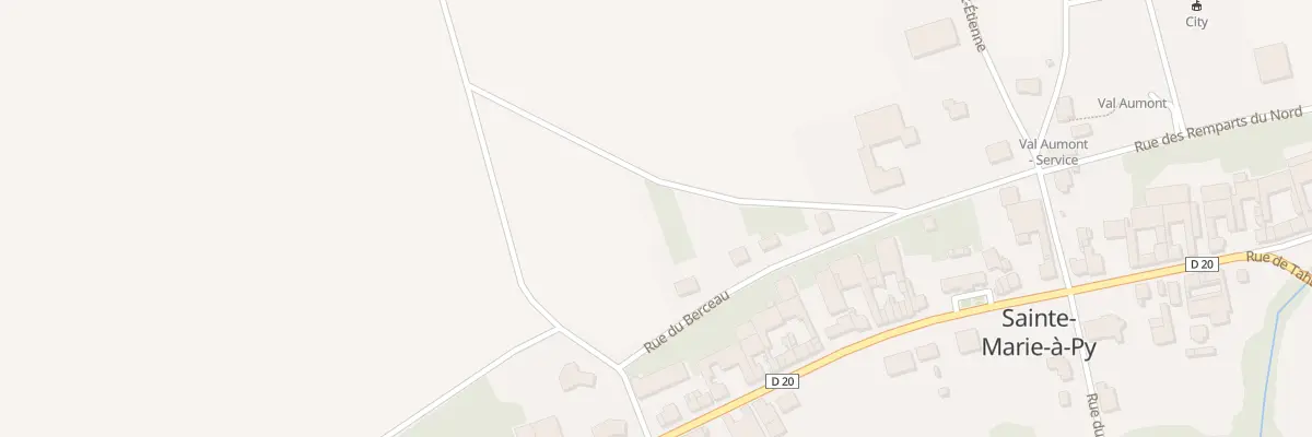 Plan du 12 Rue du Berceau à Sainte-Marie-à-Py