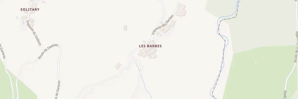 Plan du 5202 Les Barbes à Saint-Laurent-sous-Coiron