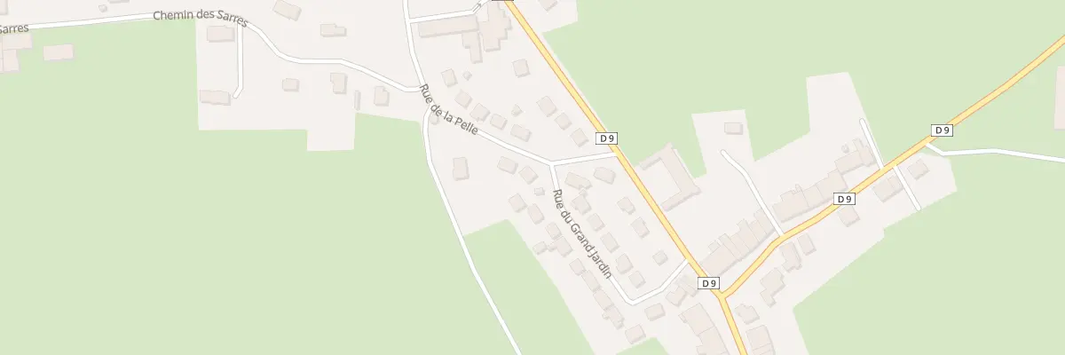 Plan du 298 Rue de la Pelle à Rouvroy-sur-Audry