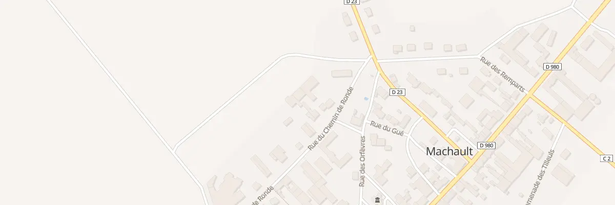 Plan du 4 Rue du Chemin de Ronde à Machault