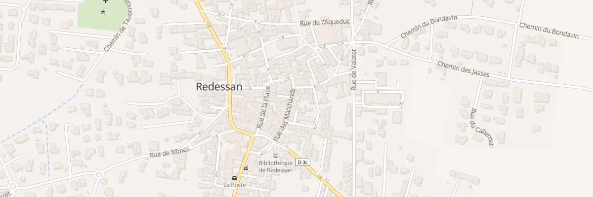 Plan du 9 Rue des Marchands à Redessan