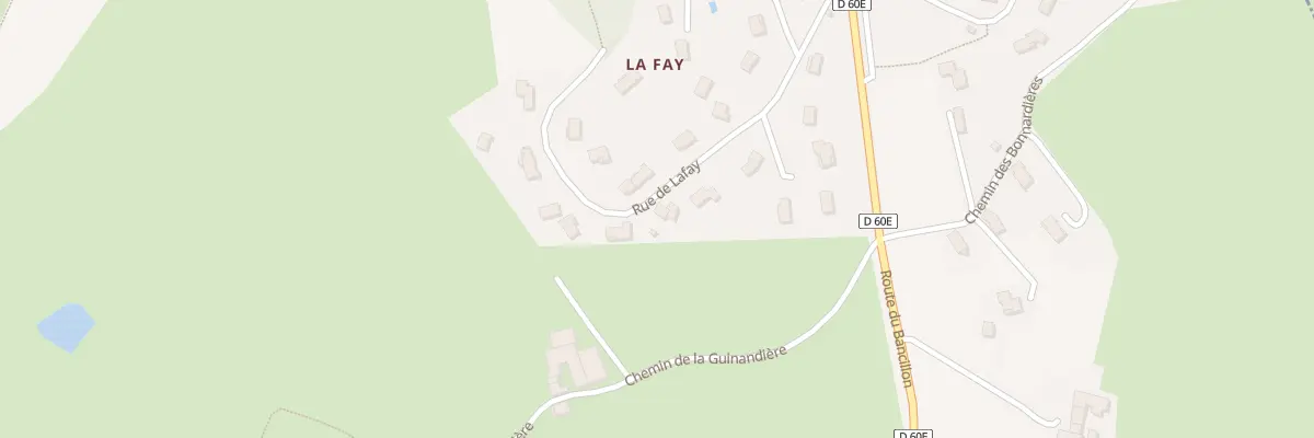 Plan du 225 Rue de Lafay à La Chapelle-sur-Coise