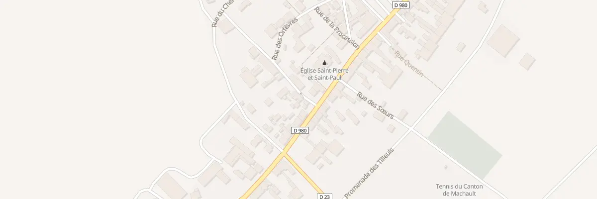 Plan du 3 Rue Quillard à Machault