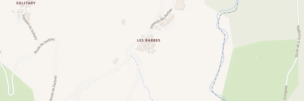 Plan du 5011 Les Barbes à Saint-Laurent-sous-Coiron