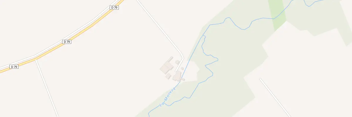 Plan du 5168 Le Moulin à Pogny