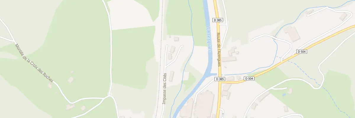 Plan du 350 Imp des Cités à Chambost-Allières