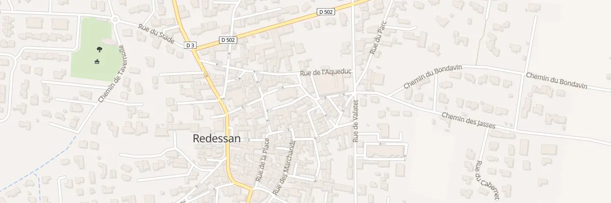 Plan du 8 Rue Frédéric Mistral à Redessan