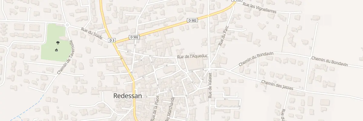 Plan du 1 Rue Frédéric Mistral à Redessan