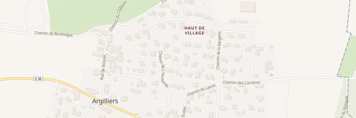 Plan du 5162 Che du Lavoir à Argilliers