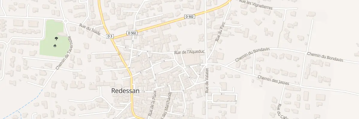 Plan du 3 Rue Frédéric Mistral à Redessan