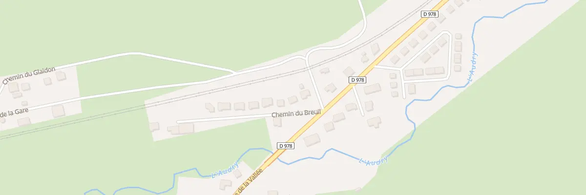 Plan du 24 Che du Breuil à Rouvroy-sur-Audry