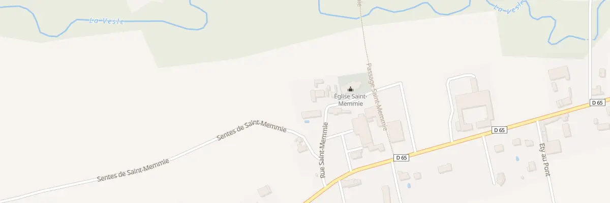 Plan du 38 Rue de Saint Memmie à Courtisols