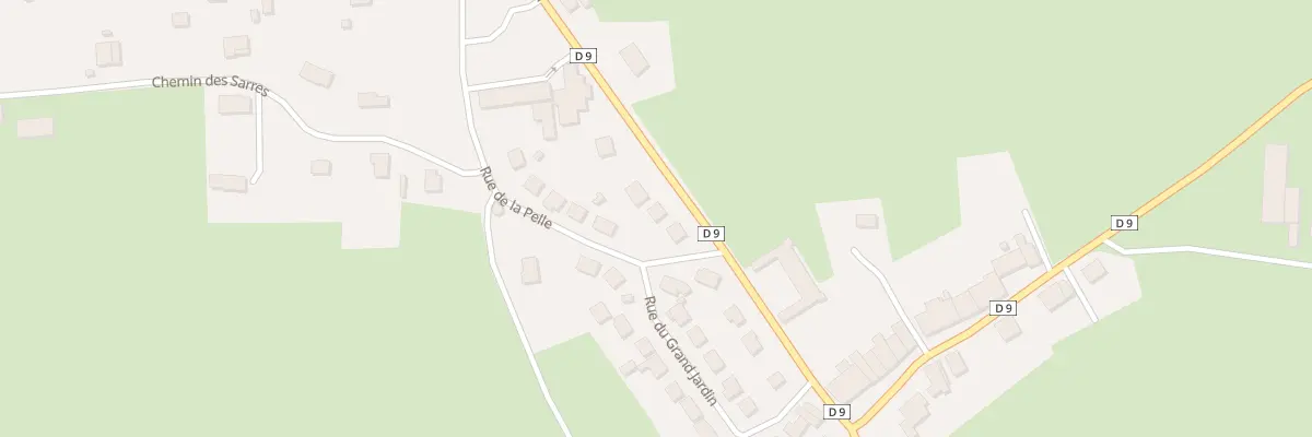 Plan du 330 Rue de Servion à Rouvroy-sur-Audry
