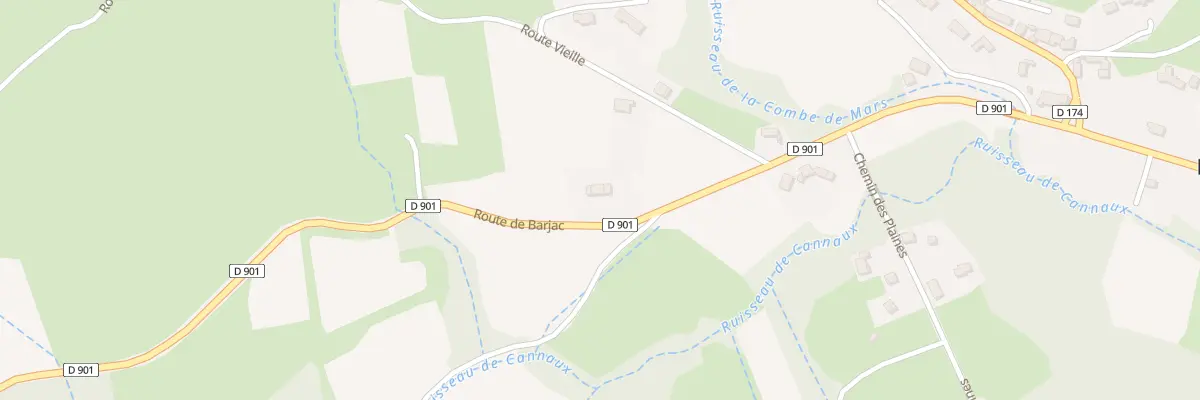Plan du 5002 Les Pradas à Laval-Saint-Roman