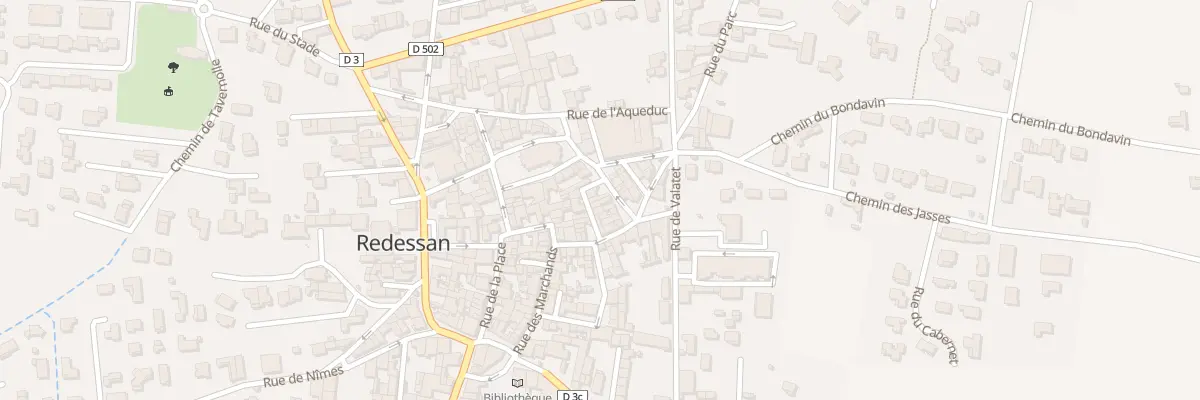 Plan du 14 Rue Frédéric Mistral à Redessan