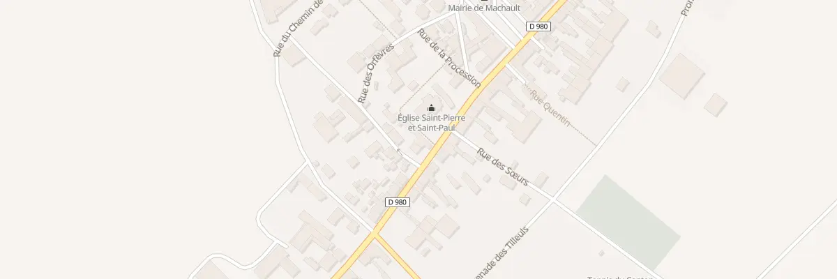 Plan du 46 Rue Guillaume de Machaut à Machault