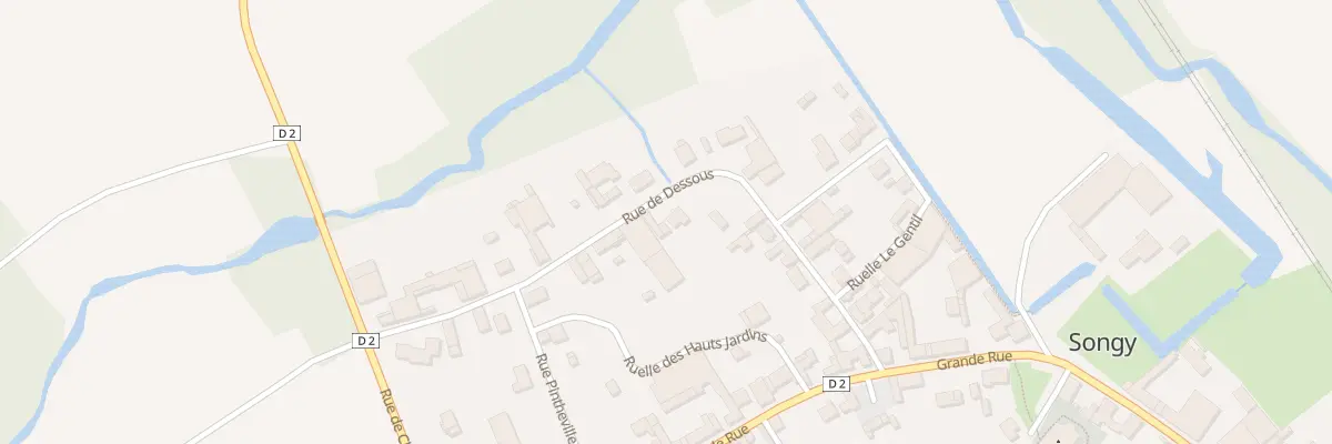 Plan du 17 Rue de Dessous à Songy