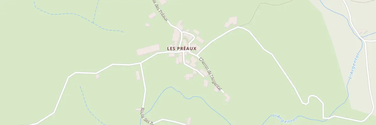 Plan du 21 Che des Fonts Vieilles à La Versanne