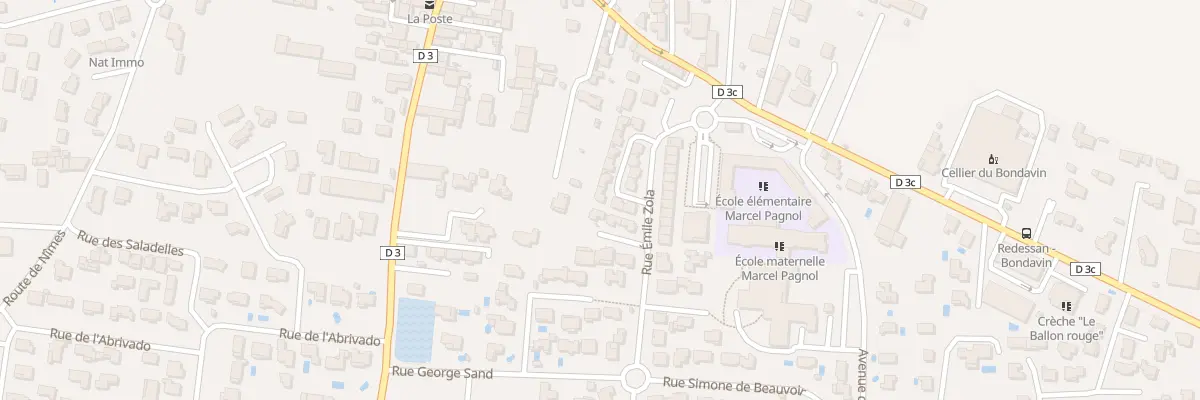 Plan du 14 Rue Jean Paul Boyer à Redessan