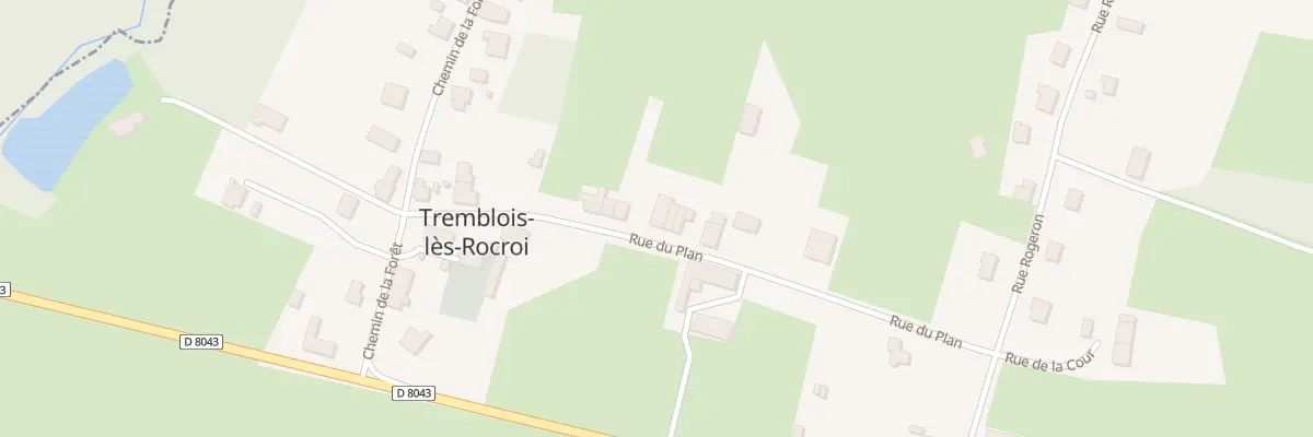 Plan du 5037 Le Village à Tremblois-lès-Rocroi
