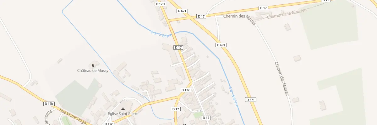 Plan du 15 Rue Gambetta à Mussy-sur-Seine