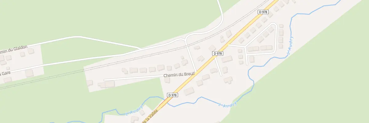 Plan du 4 Che du Breuil à Rouvroy-sur-Audry