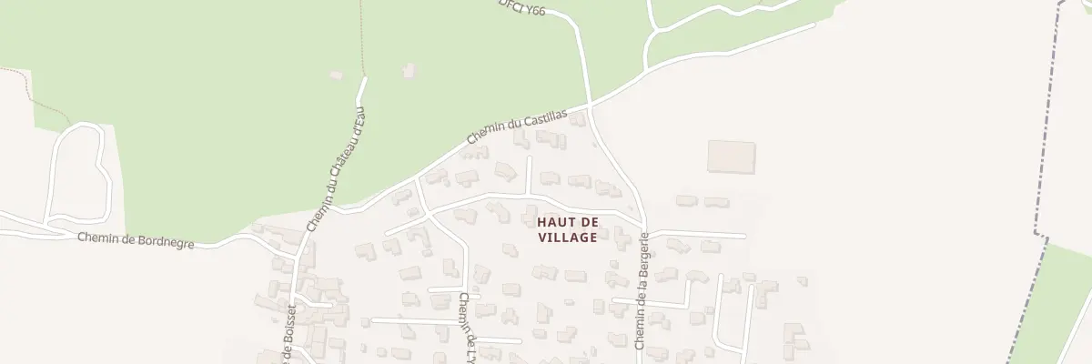 Plan du 5136 Che de la Bergerie à Argilliers