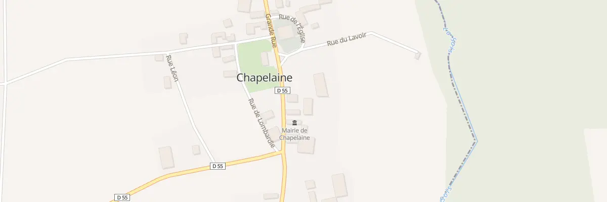 Plan du 7 Gr Grande Rue à Chapelaine