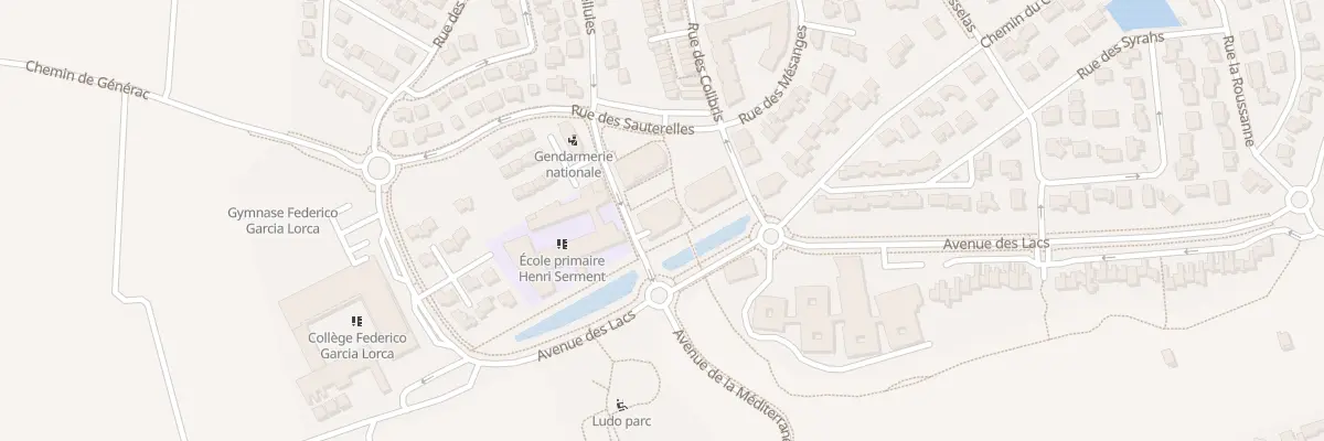 Plan du 700 Coste Canet à Bellegarde