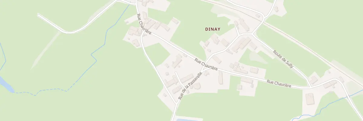 Plan du 34 Rue Chavrière à Épinac