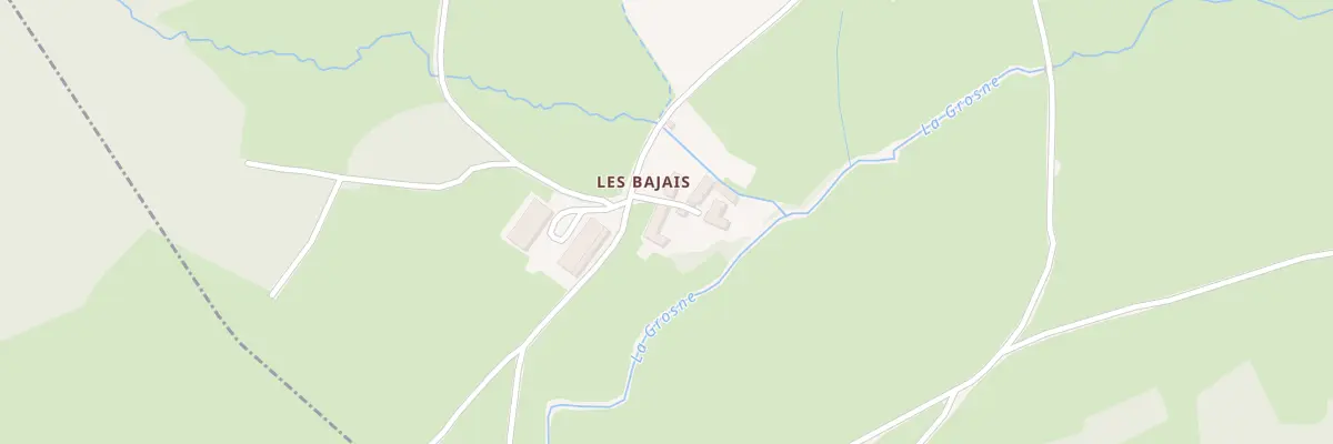Plan du 5093 Les Bajais à Saint-Pierre-le-Vieux