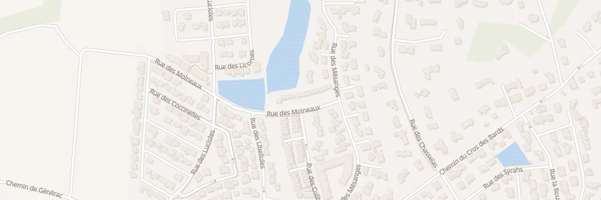 Plan du 60 Rue des Moineaux à Bellegarde