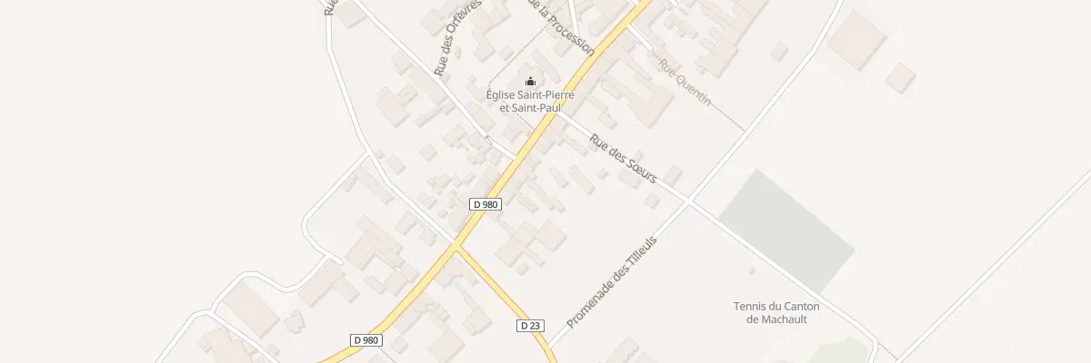 Plan du 53 Rue Guillaume de Machaut à Machault