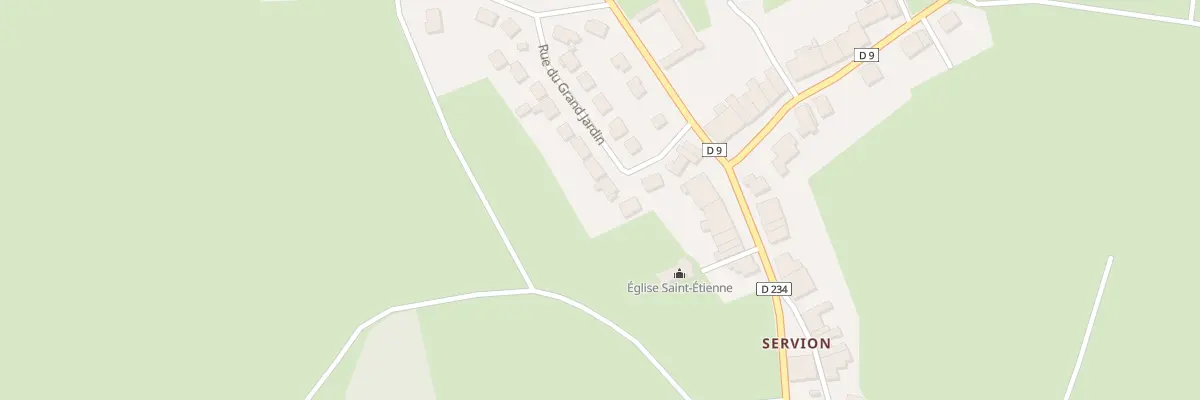 Plan du 138 Rue du Grand Jardin à Rouvroy-sur-Audry