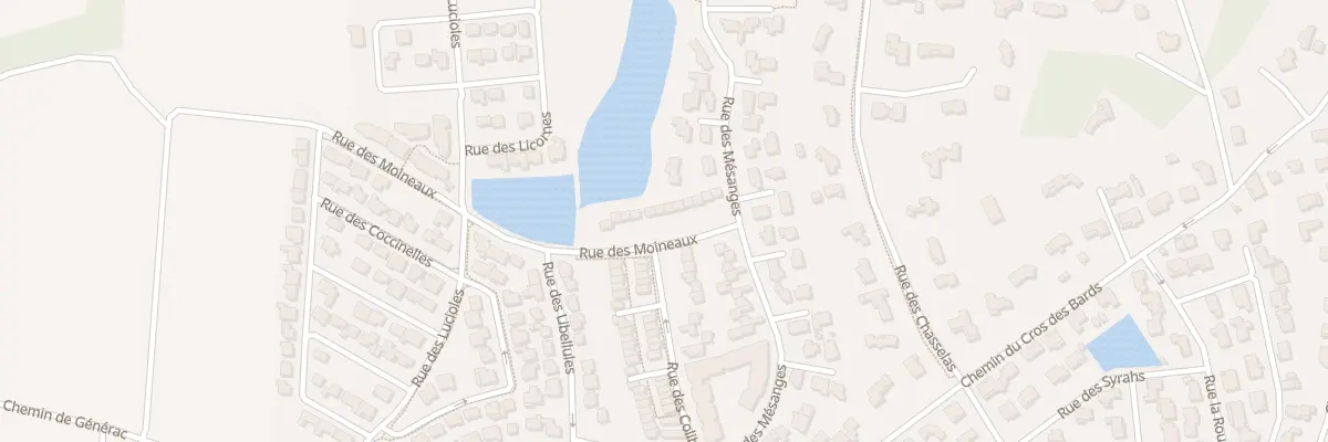 Plan du 56 Rue des Moineaux à Bellegarde