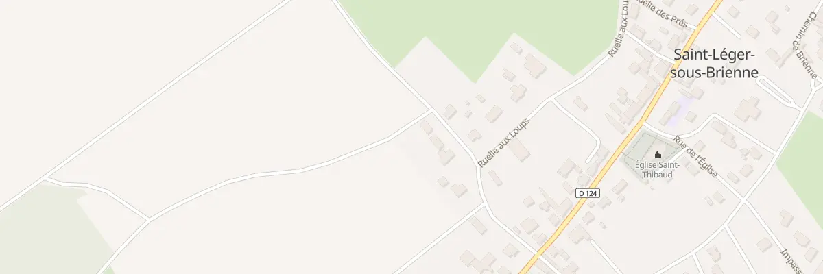 Plan de Vc de Precy à Saint-Léger-sous-Brienne
