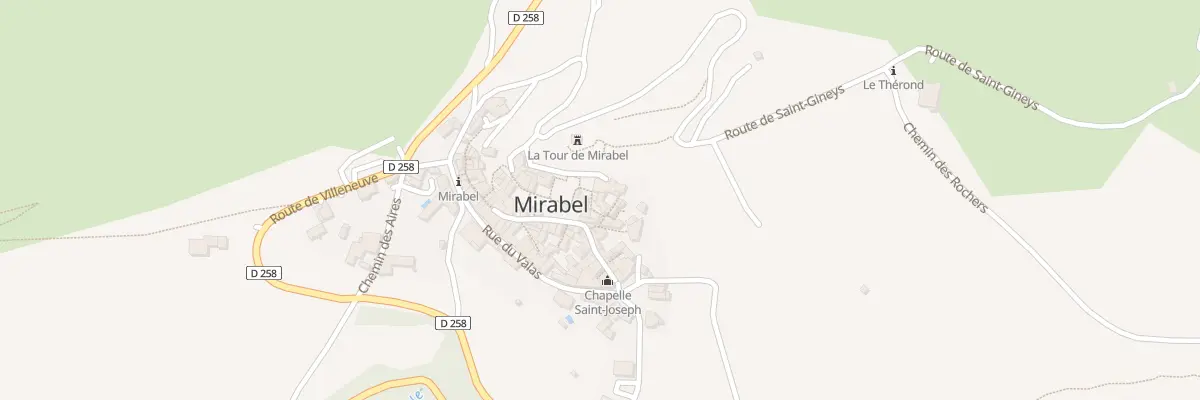 Plan du 48 Rle des Roches à Mirabel