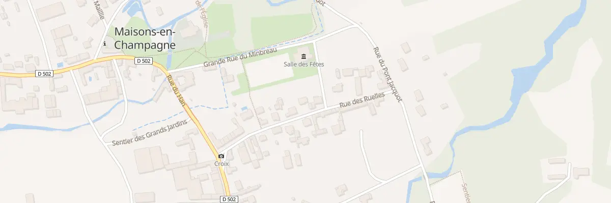 Plan du 17 Rue des Ruelles à Maisons-en-Champagne