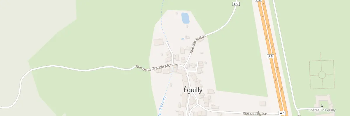 Plan du 2 Rue de la Paulée à Éguilly
