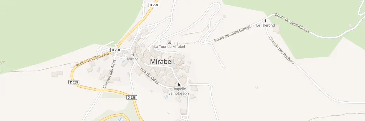 Plan du 20 Imp de la Clede à Mirabel