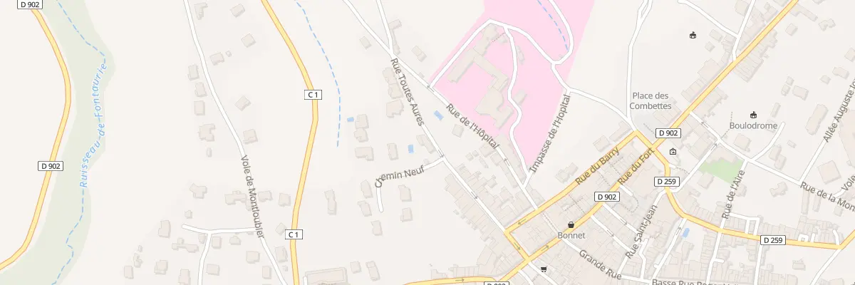 Plan du 161 Rue Toutes Aures à Villeneuve-de-Berg