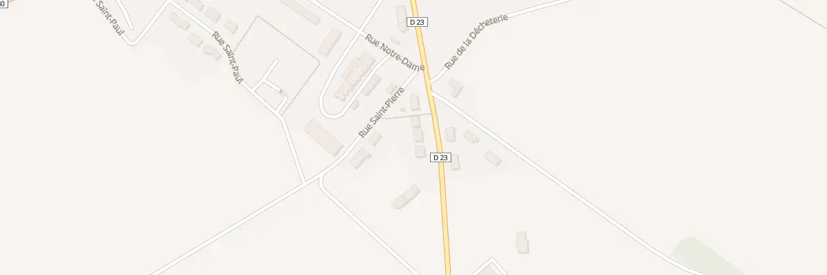 Plan du 14 Rue de la 7eme Div Infanterie à Machault