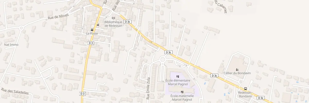 Plan du 5143 Quartier des Combes à Redessan