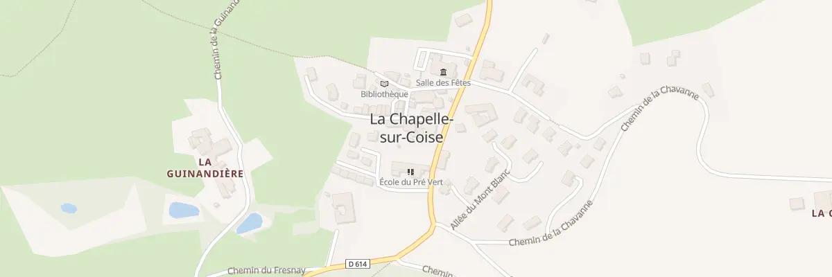Plan du 200 Rue du Minigolf à La Chapelle-sur-Coise